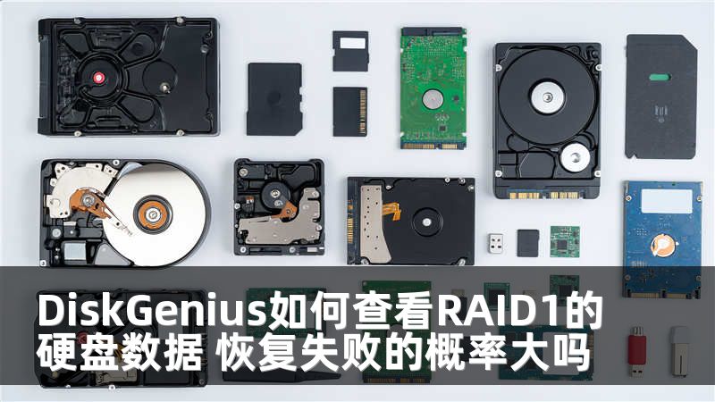 DiskGenius如何查看RAID1的硬盘数据 恢复失败的概率大吗