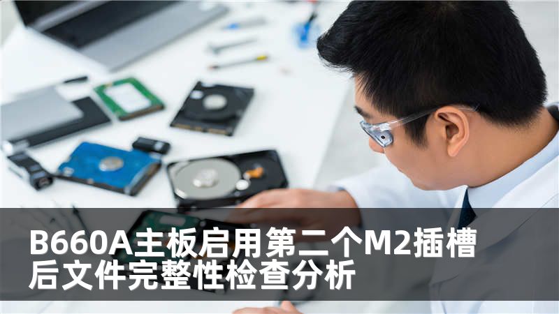 B660A主板启用第二个M2插槽后文件完整性检查分析