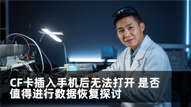 CF卡插入手机后无法打开 是否值得进行数据恢复探讨