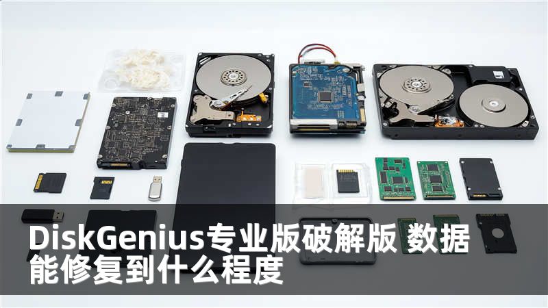 DiskGenius专业版破解版 数据能修复到什么程度
