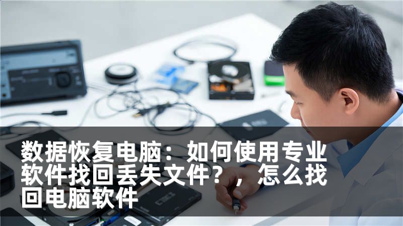 数据恢复电脑：如何使用专业软件找回丢失文件？，怎么找回电脑软件