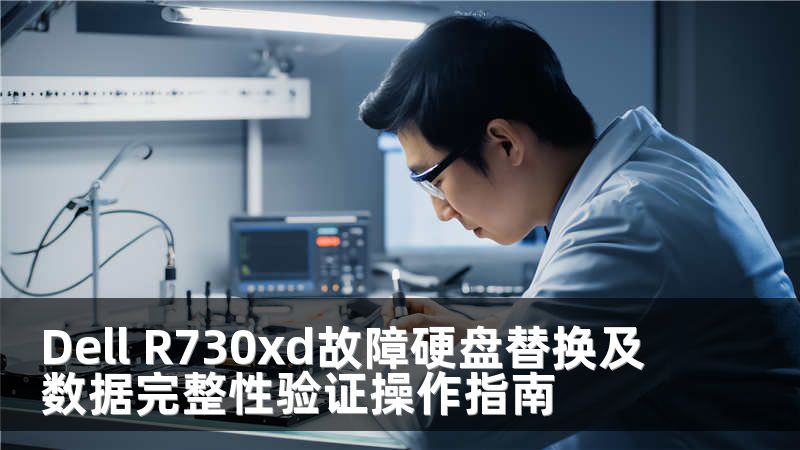 Dell R730xd故障硬盘替换及数据完整性验证操作指南