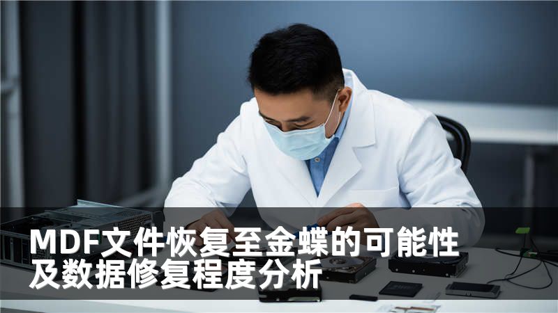 MDF文件恢复至金蝶的可能性及数据修复程度分析
