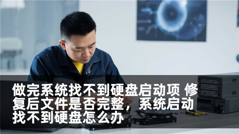 做完系统找不到硬盘启动项 修复后文件是否完整，系统启动找不到硬盘怎么办