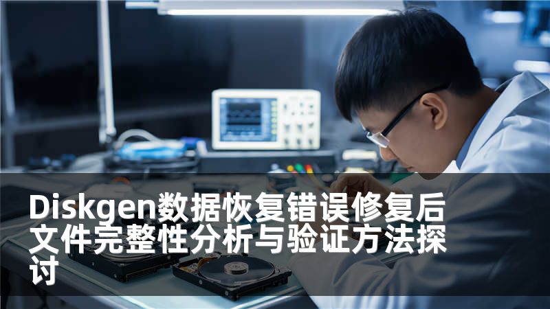 Diskgen数据恢复错误修复后文件完整性分析与验证方法探讨