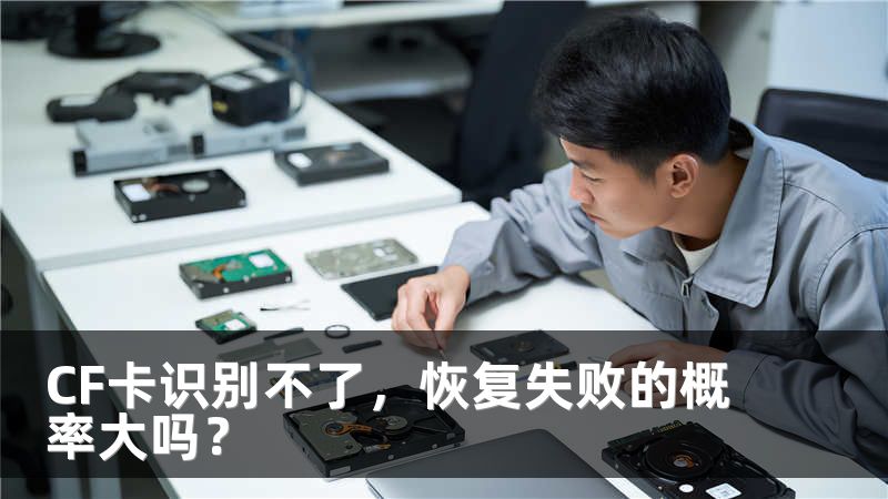 CF卡识别不了，恢复失败的概率大吗？