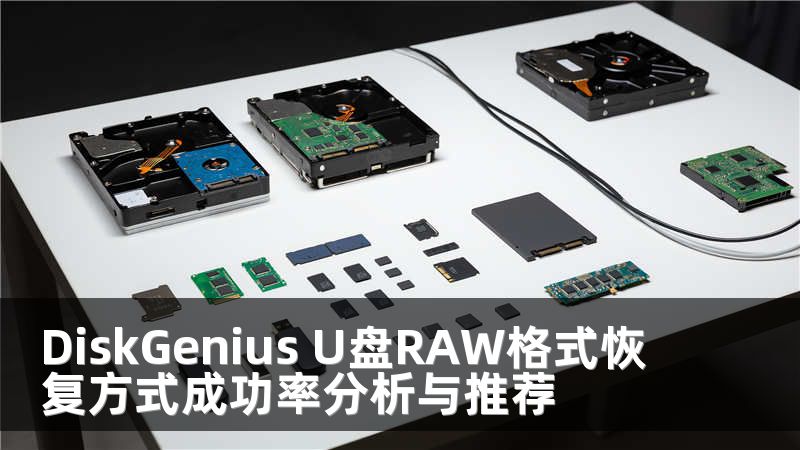 DiskGenius U盘RAW格式恢复方式成功率分析与推荐