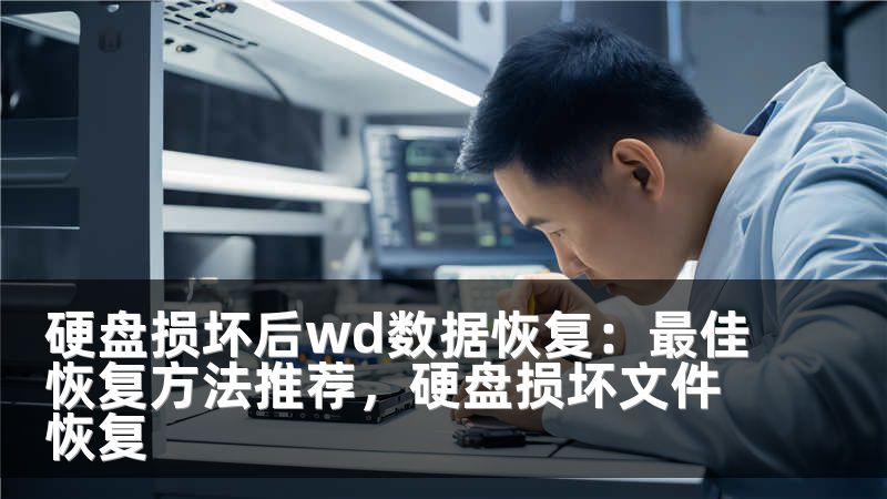 硬盘损坏后wd数据恢复：最佳恢复方法推荐，硬盘损坏文件恢复