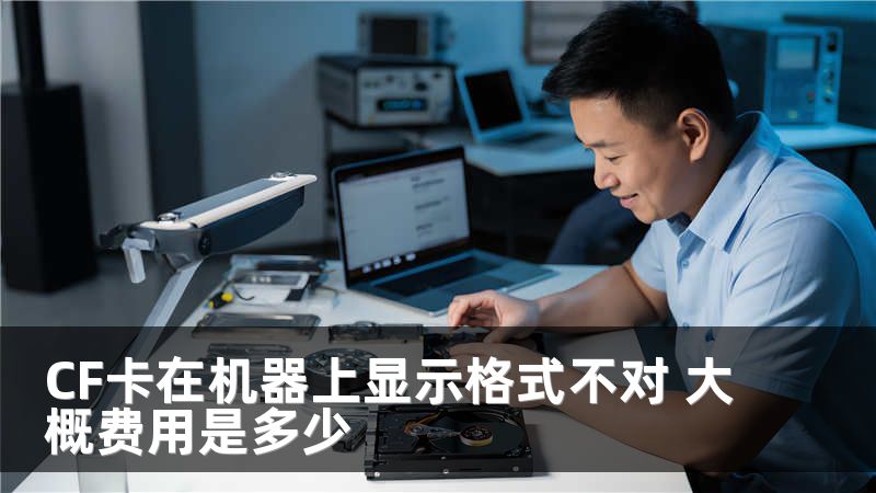 CF卡在机器上显示格式不对 大概费用是多少
