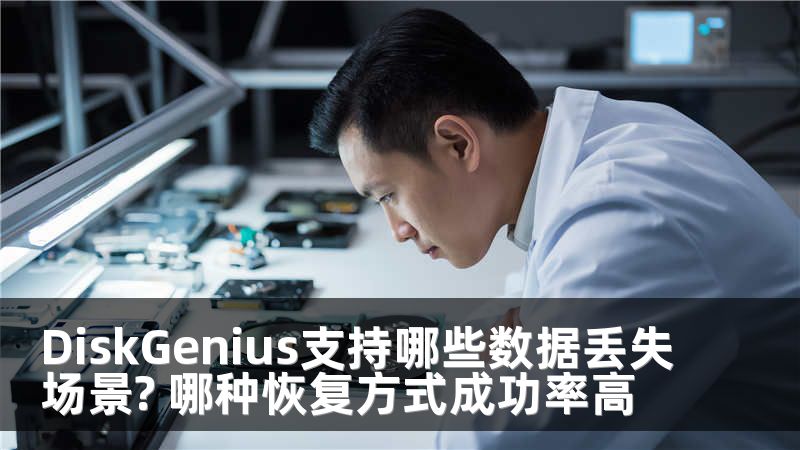 DiskGenius支持哪些数据丢失场景? 哪种恢复方式成功率高