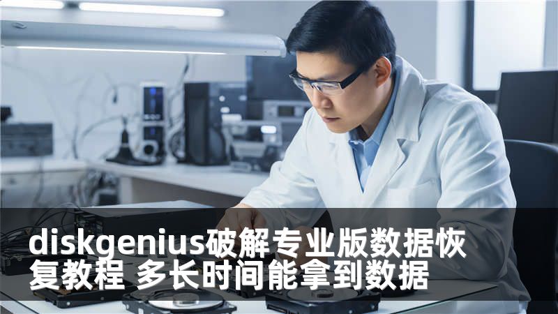 diskgenius破解专业版数据恢复教程 多长时间能拿到数据