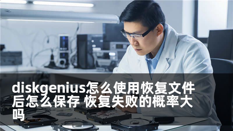 diskgenius怎么使用恢复文件后怎么保存 恢复失败的概率大吗
