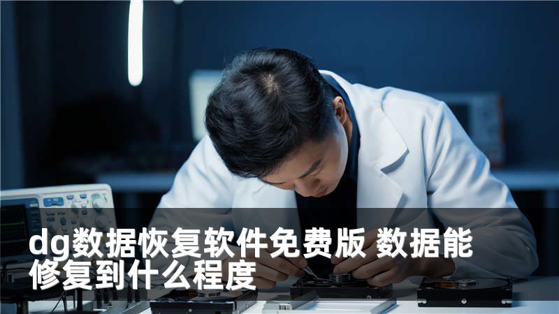 dg数据恢复软件免费版 数据能修复到什么程度