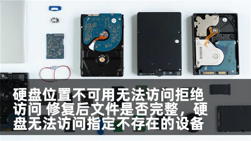 硬盘位置不可用无法访问拒绝访问 修复后文件是否完整，硬盘无法访问指定不存在的设备