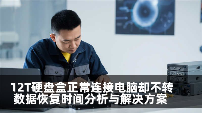 12T硬盘盒正常连接电脑却不转 数据恢复时间分析与解决方案