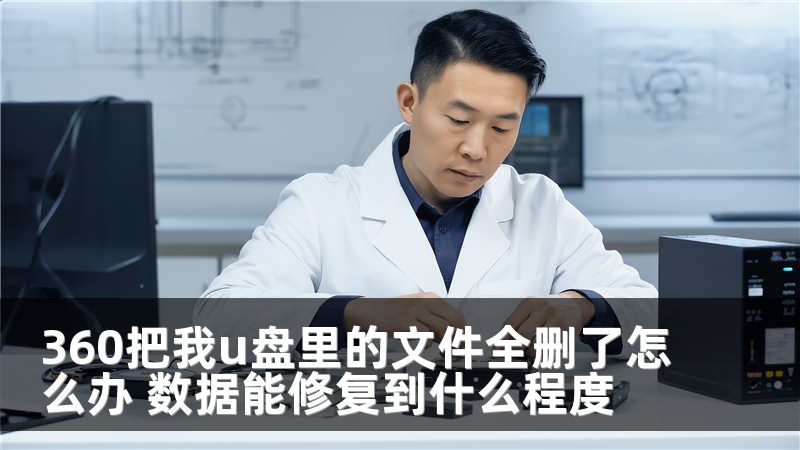 360把我u盘里的文件全删了怎么办 数据能修复到什么程度