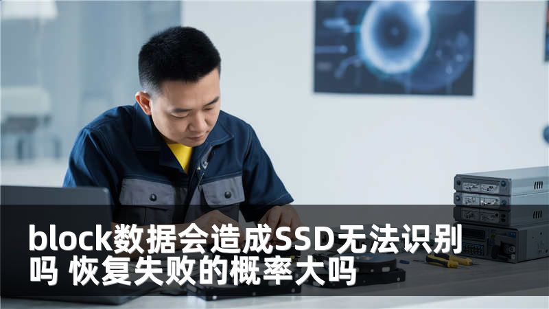 block数据会造成SSD无法识别吗 恢复失败的概率大吗
