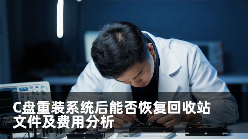 C盘重装系统后能否恢复回收站文件及费用分析