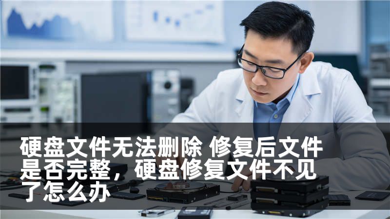 硬盘文件无法删除 修复后文件是否完整，硬盘修复文件不见了怎么办