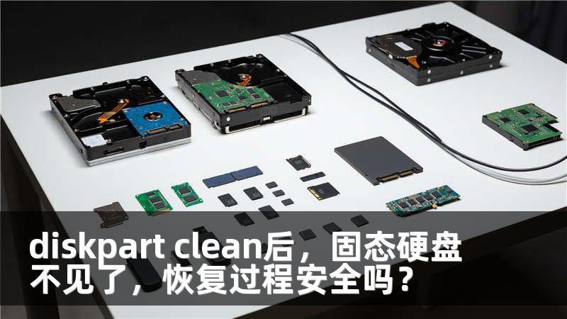 diskpart clean后，固态硬盘不见了，恢复过程安全吗？