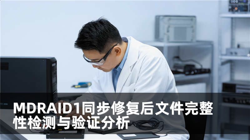 MDRAID1同步修复后文件完整性检测与验证分析