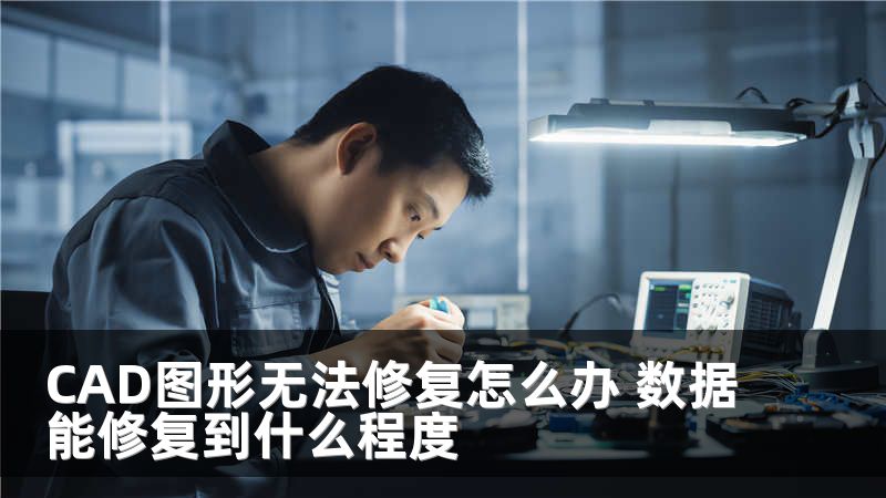 CAD图形无法修复怎么办 数据能修复到什么程度