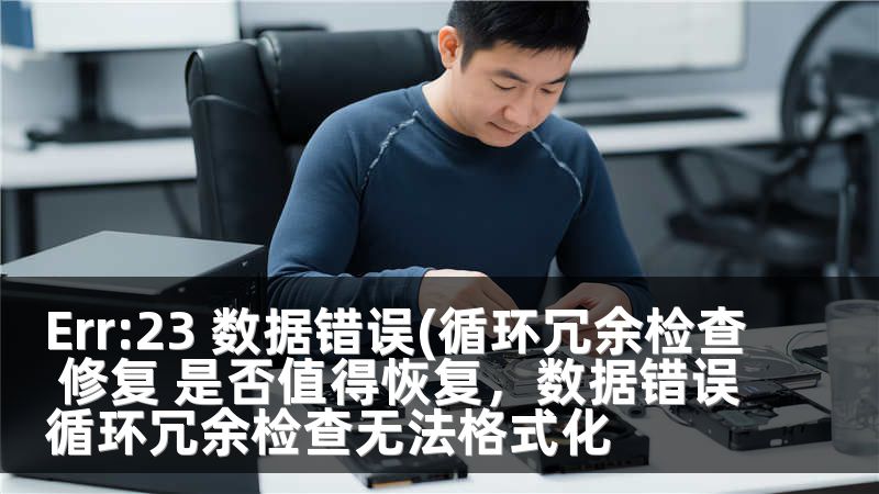 Err:23 数据错误(循环冗余检查 修复 是否值得恢复，数据错误循环冗余检查无法格式化