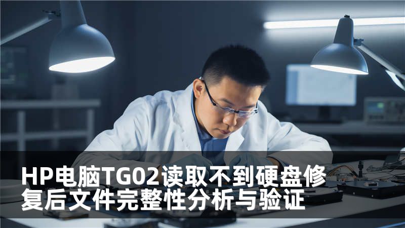 HP电脑TG02读取不到硬盘修复后文件完整性分析与验证