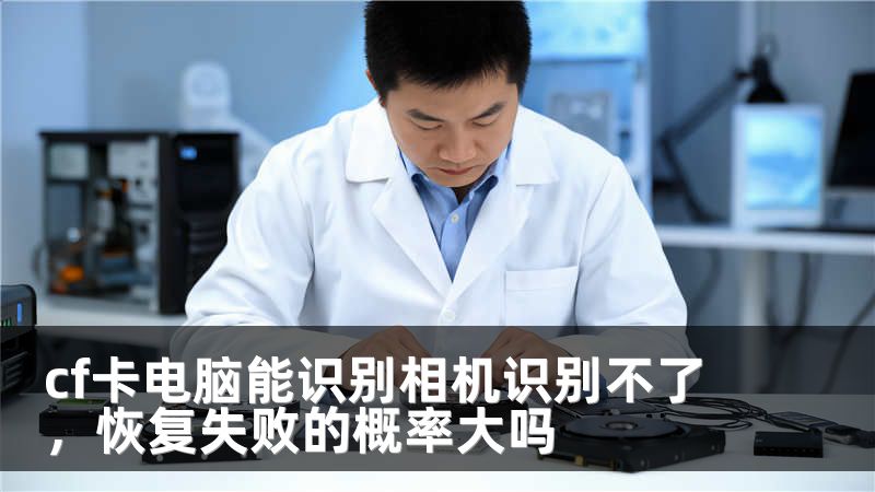 cf卡电脑能识别相机识别不了，恢复失败的概率大吗