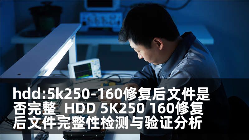 hdd:5k250-160修复后文件是否完整_HDD 5K250 160修复后文件完整性检测与验证分析