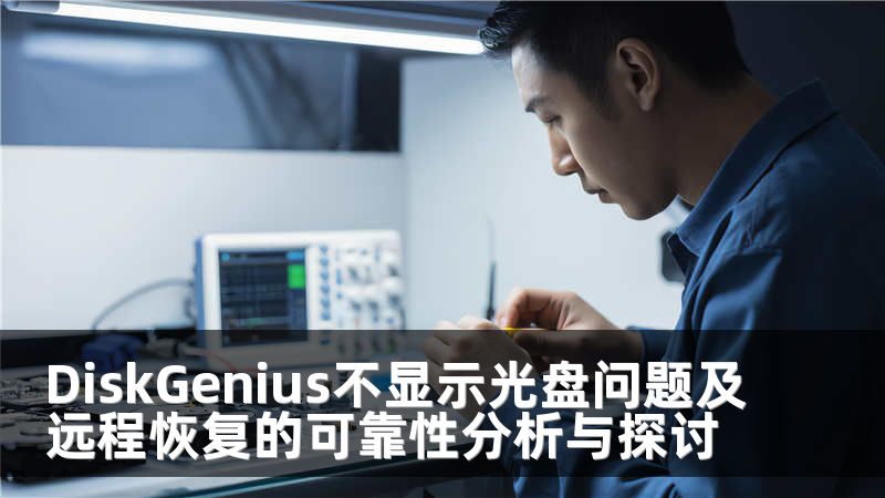 DiskGenius不显示光盘问题及远程恢复的可靠性分析与探讨