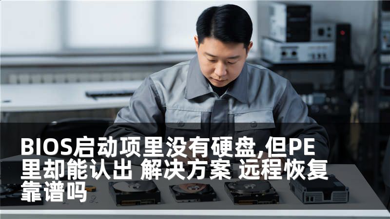 BIOS启动项里没有硬盘,但PE里却能认出 解决方案 远程恢复靠谱吗