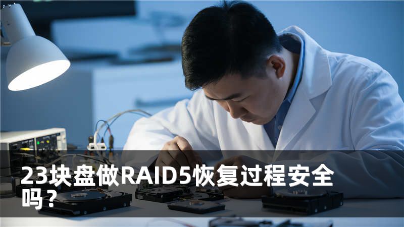 23块盘做RAID5恢复过程安全吗？