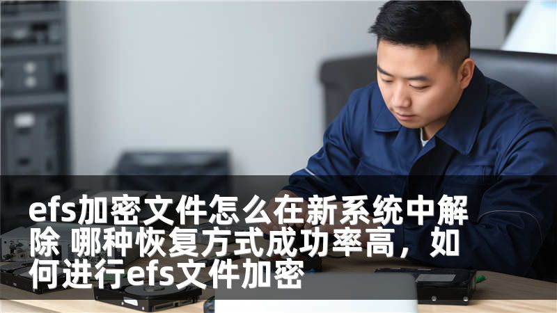 efs加密文件怎么在新系统中解除 哪种恢复方式成功率高，如何进行efs文件加密