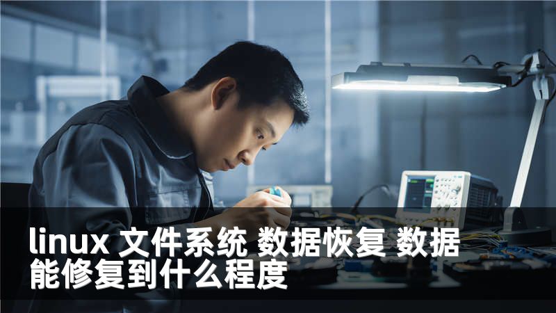 linux 文件系统 数据恢复 数据能修复到什么程度