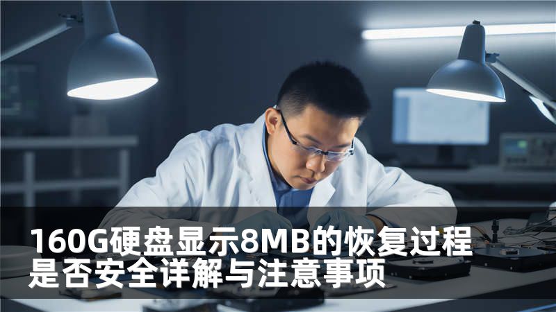 160G硬盘显示8MB的恢复过程是否安全详解与注意事项