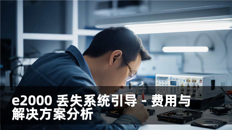 e2000 丢失系统引导 - 费用与解决方案分析