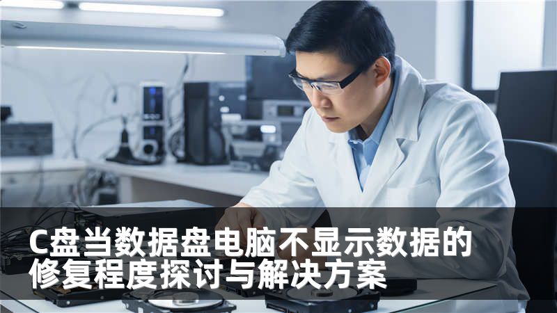C盘当数据盘电脑不显示数据的修复程度探讨与解决方案