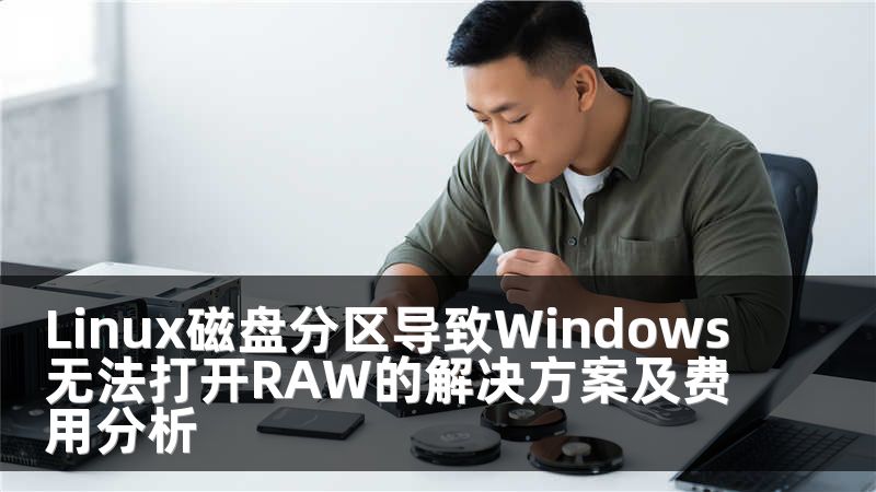 Linux磁盘分区导致Windows无法打开RAW的解决方案及费用分析