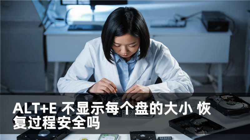 ALT+E 不显示每个盘的大小 恢复过程安全吗
