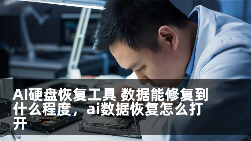AI硬盘恢复工具 数据能修复到什么程度，ai数据恢复怎么打开