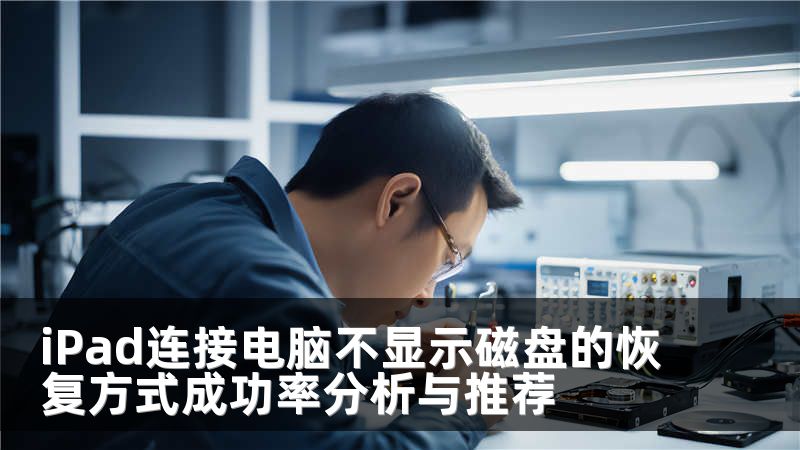 iPad连接电脑不显示磁盘的恢复方式成功率分析与推荐
