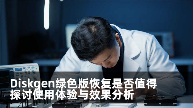 Diskgen绿色版恢复是否值得探讨使用体验与效果分析