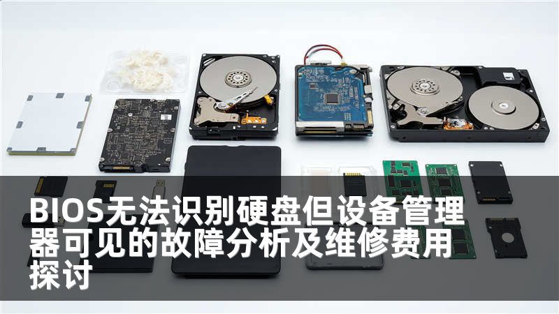BIOS无法识别硬盘但设备管理器可见的故障分析及维修费用探讨