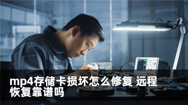 mp4存储卡损坏怎么修复 远程恢复靠谱吗