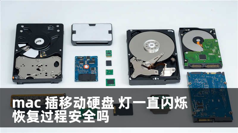 mac 插移动硬盘 灯一直闪烁 恢复过程安全吗
