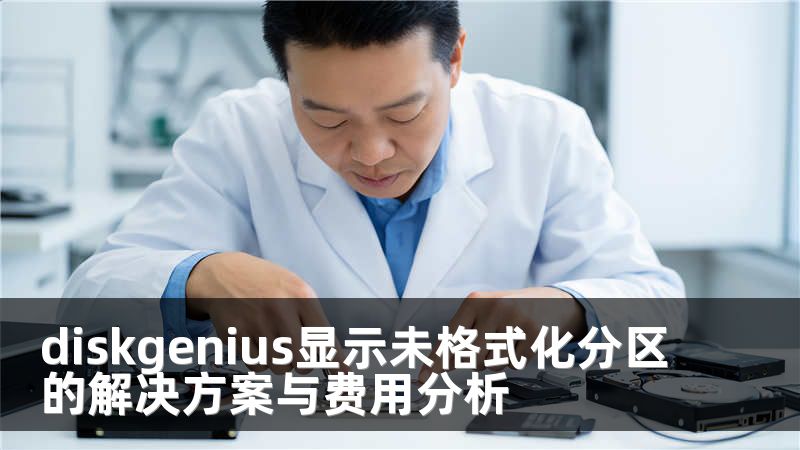 diskgenius显示未格式化分区的解决方案与费用分析