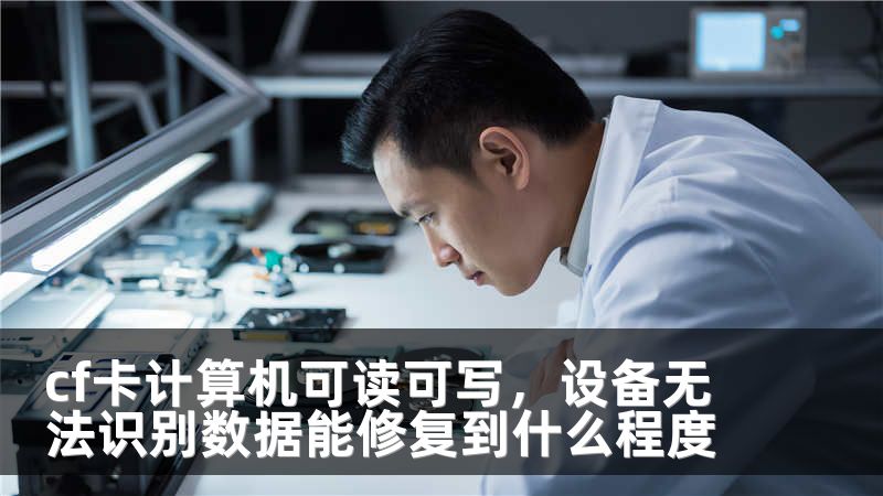 cf卡计算机可读可写，设备无法识别数据能修复到什么程度