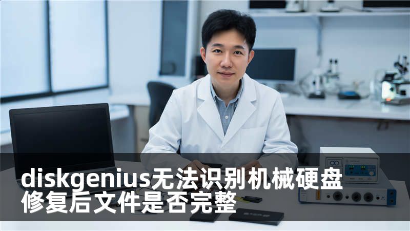 diskgenius无法识别机械硬盘修复后文件是否完整