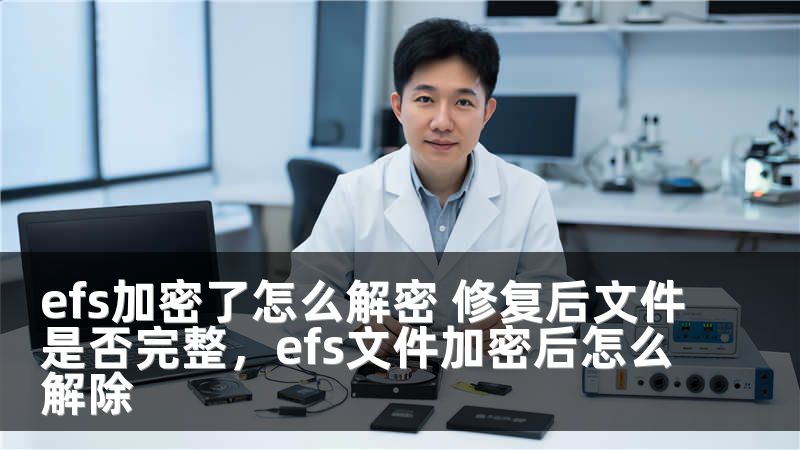 efs加密了怎么解密 修复后文件是否完整，efs文件加密后怎么解除